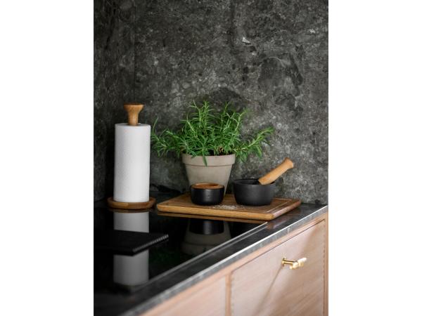 Morsø Køkkenrulleholder 30 x 14 cm i FSC certificeret egetræ, Kit
